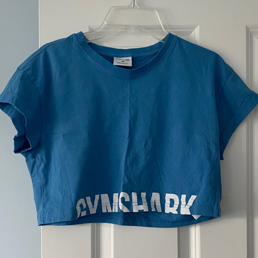Gymshark Women’s Blue Crop Top